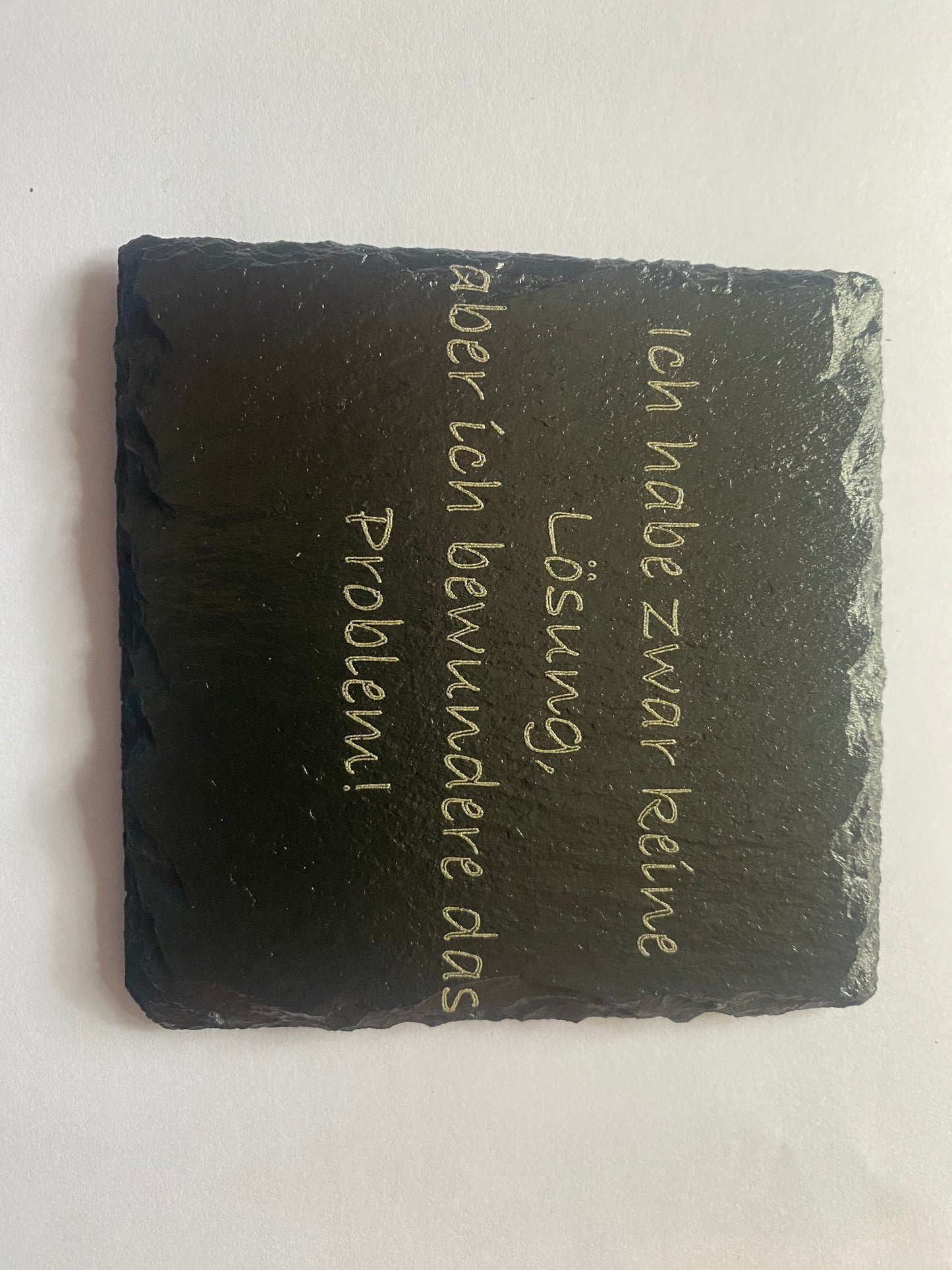 Ich habe zwar keine Lösung aber ich bewundere das Problem