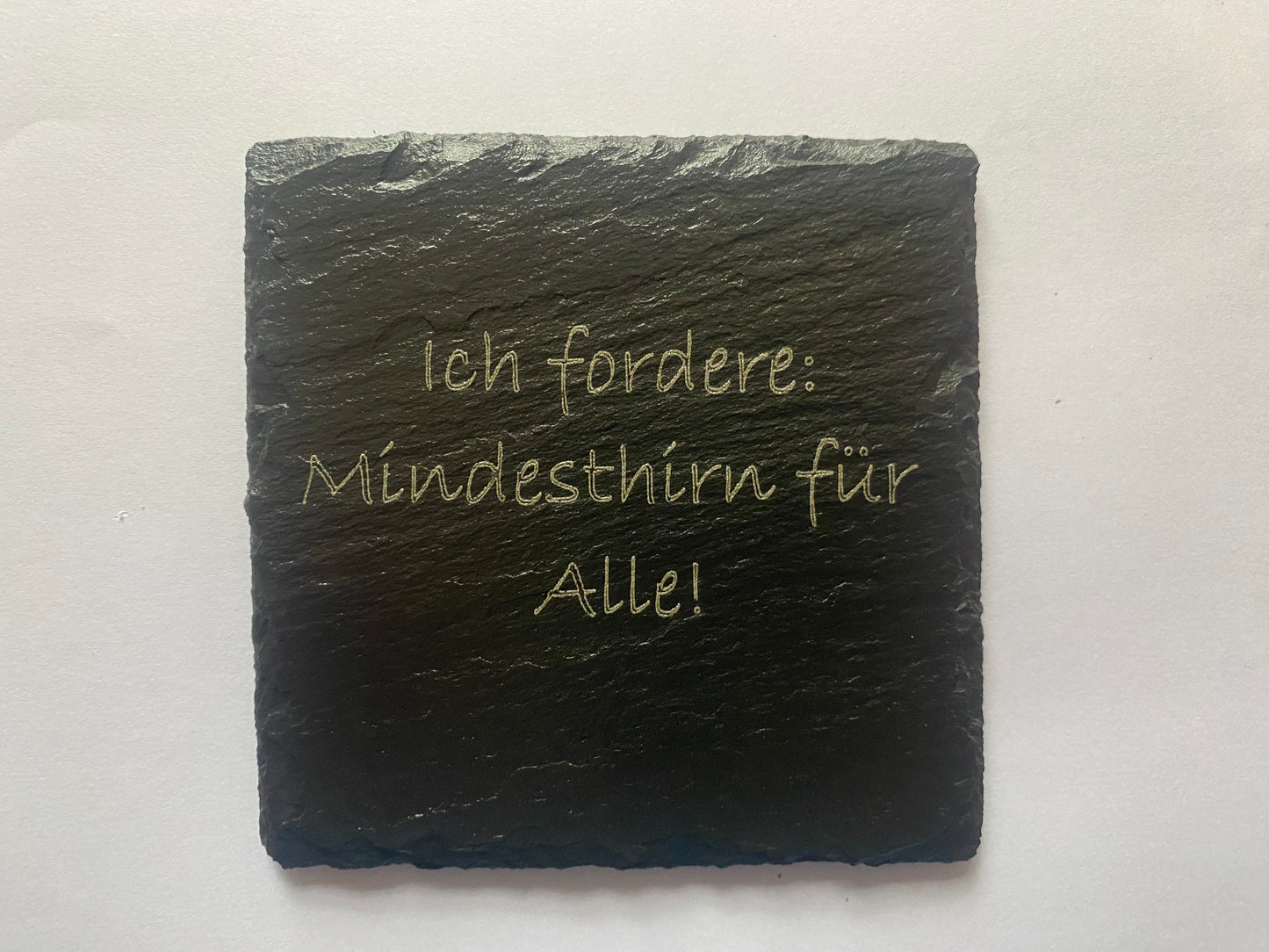 Ich fordere Mindesthirn für alle