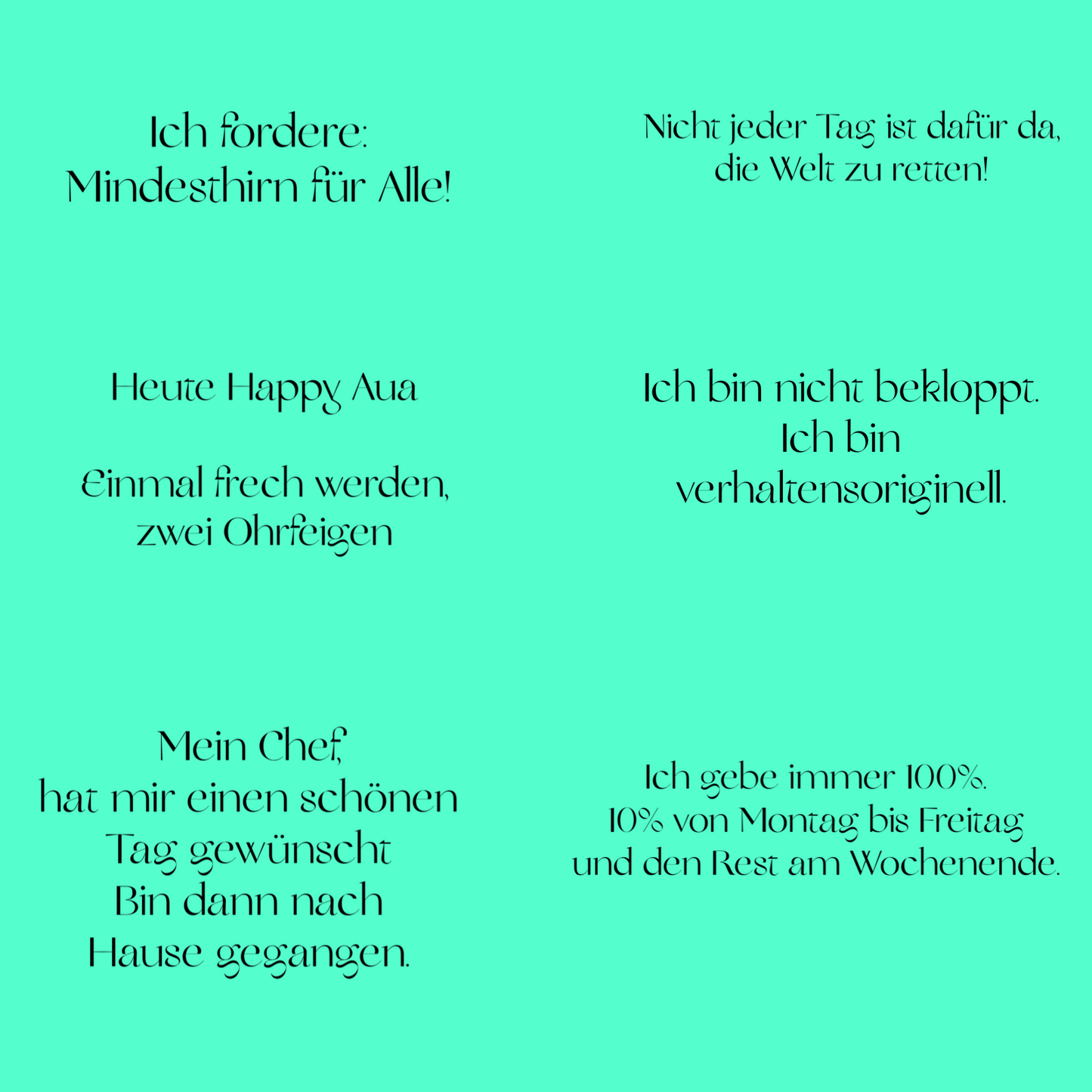 Untersetzer Schiefer lustige Sprüche für die Arbeit