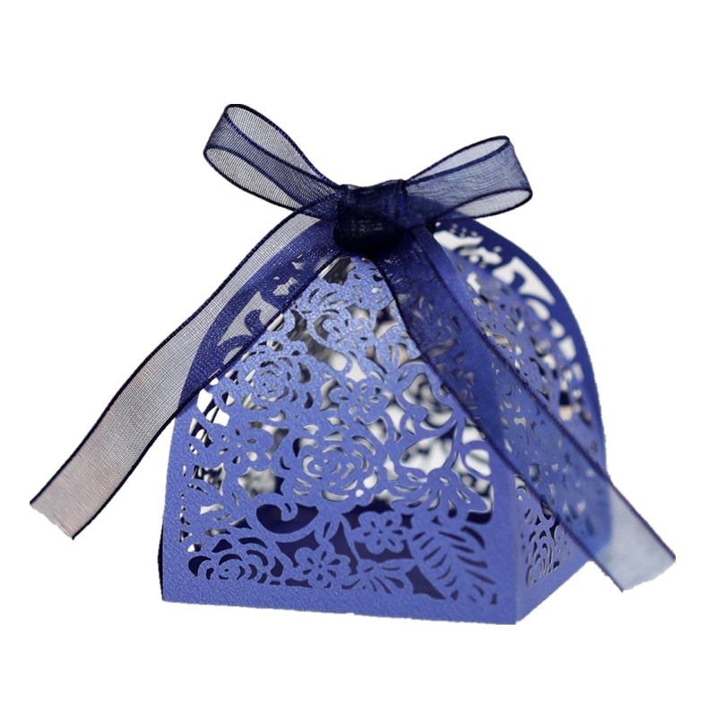 10 x Geschenkboxen " Blume" als Gastgeschenk