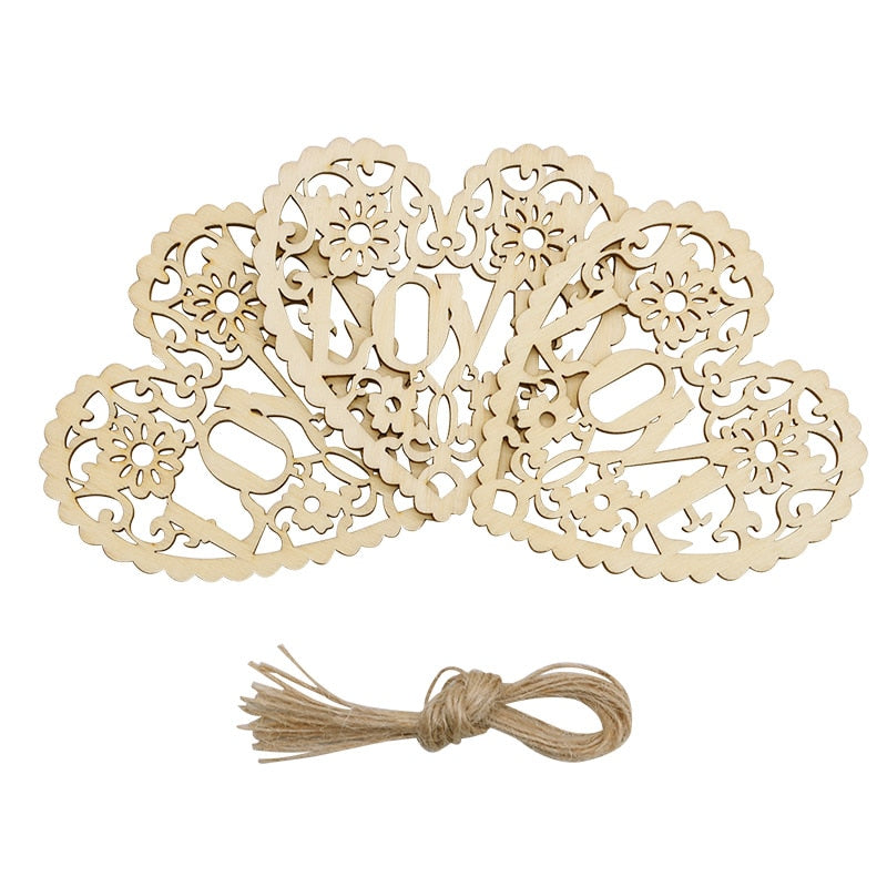 Herzornamente in verschiedenen Ausführungen und Größen