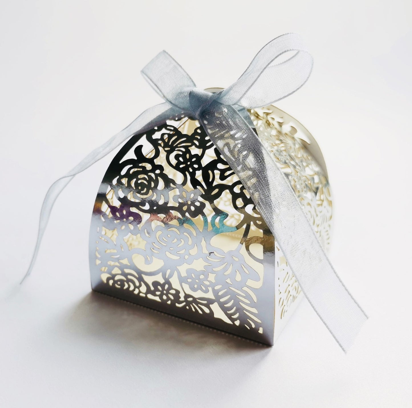 10 x Geschenkboxen " Blume" als Gastgeschenk