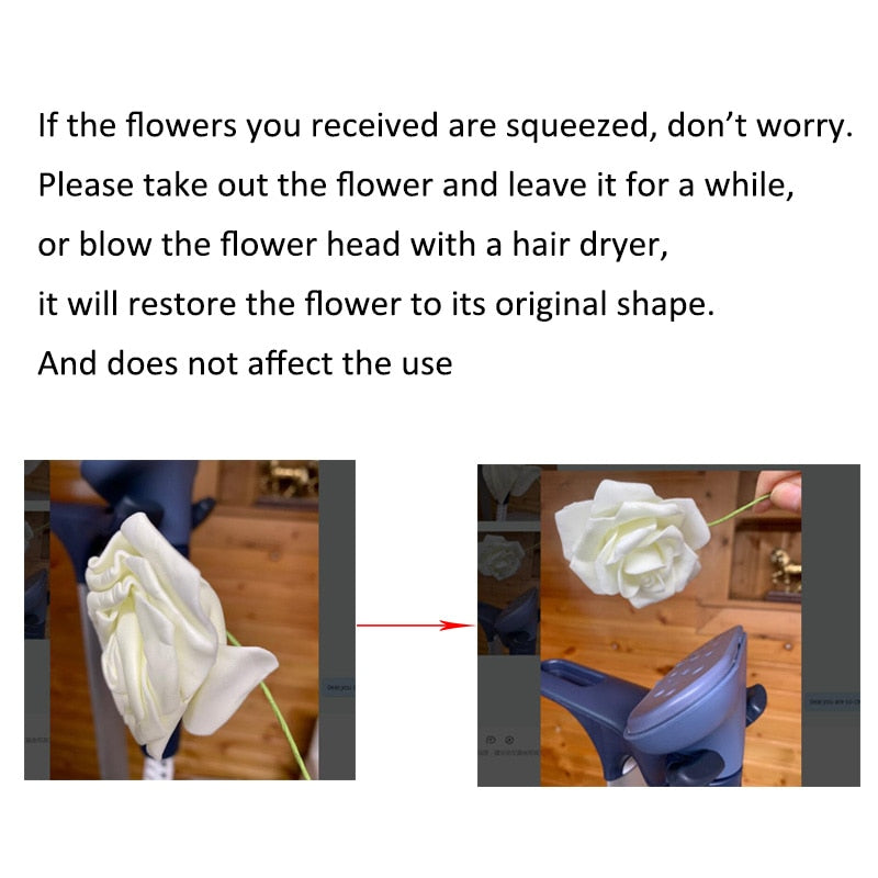 8cm große Blumenblüten