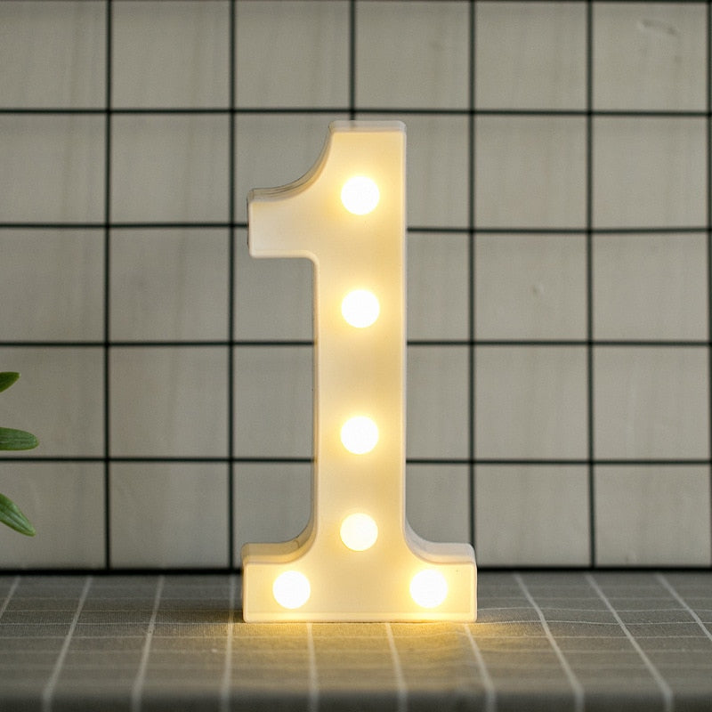 Kreative 3D Leuchtzeichen