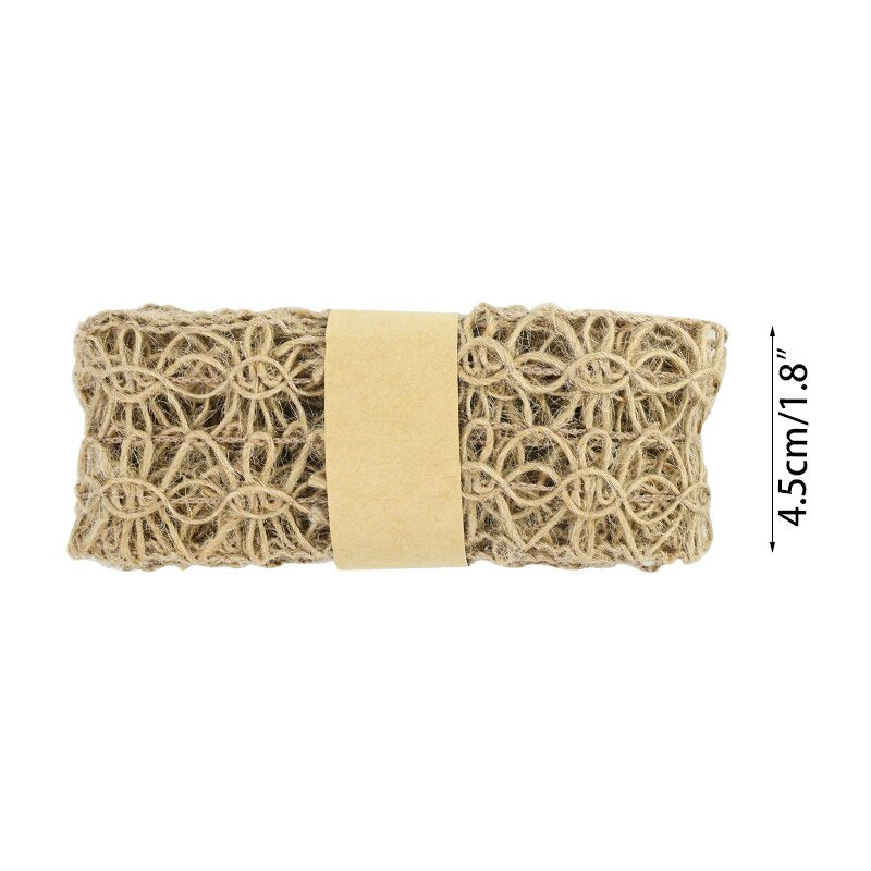 Dekorative Jutebänder zum Basteln