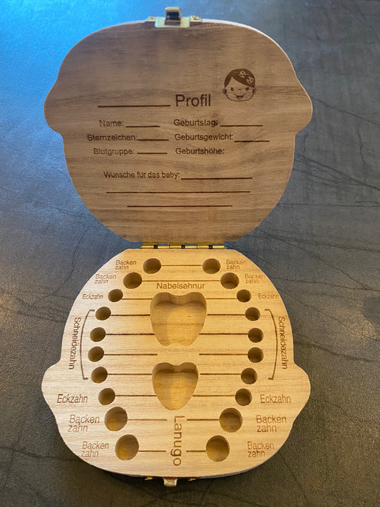 Zahndose für Milchzähne  B-Ware